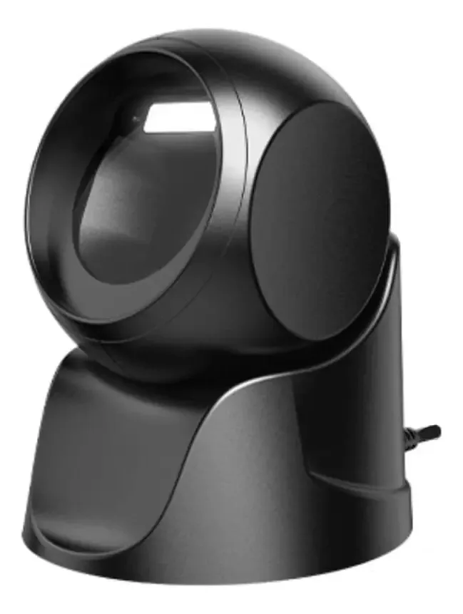 Maibul Lnnw Scanner de Código de Barras de Mesa 1D 2D, Leitor de Código de Barras Mãos Livres Omnidirecional com Escaneamento de Detecção Automática para Supermercado, Armazém, Loja Pequena,...