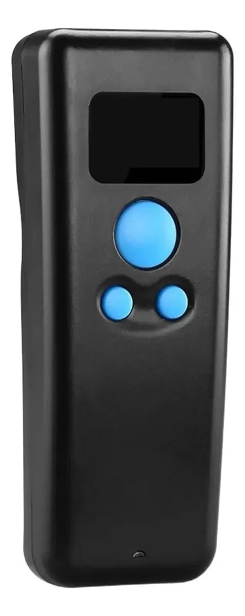 Lnnw Scanners de Código de Barras, Scanner de Código de Barras de Logística de Varejo, Scanner de Bolso Mini Bluetooth Sem Fio para Supermercado, Loja Pequena, Restaurante