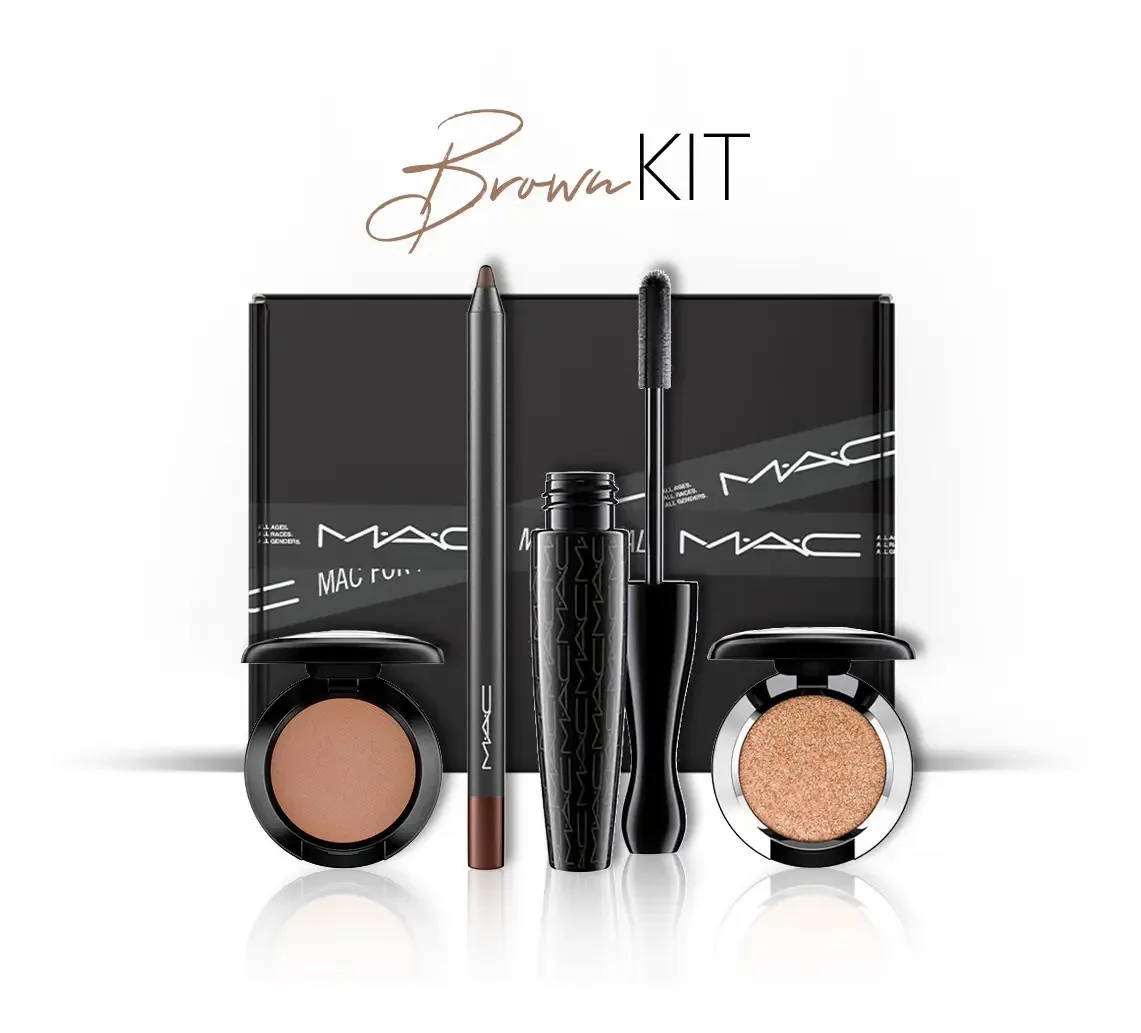 Kit de maquiagem Mac Brown
