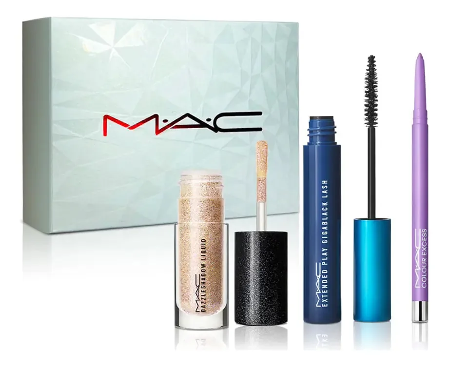 Conjunto de maquiagem para olhos Mac Commitment Brights
