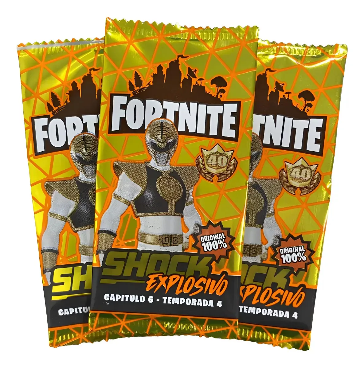 Sobre os cartões de expansão Fortnite Shock Explosive Cap 6 Temp 4 Idioma Espanhol 0