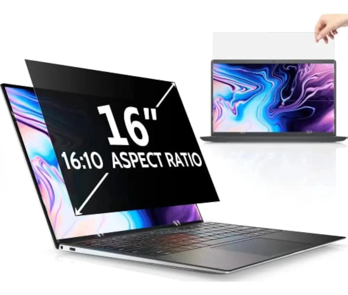 Tela de privacidade para laptop de 16 polegadas