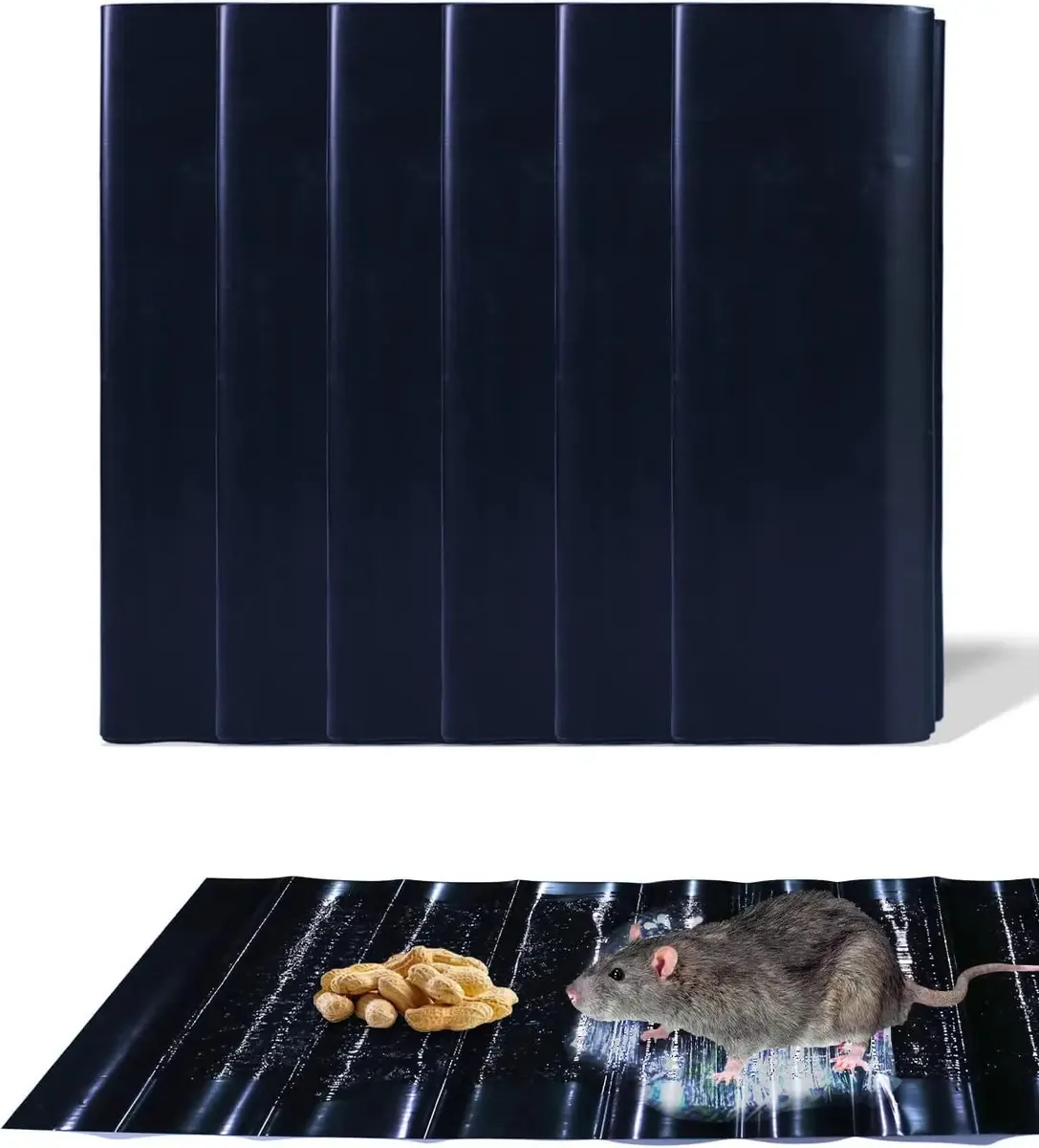 Pacote de 6 Armadilhas Adesivas para Ratos Seekbit, Extra Grande