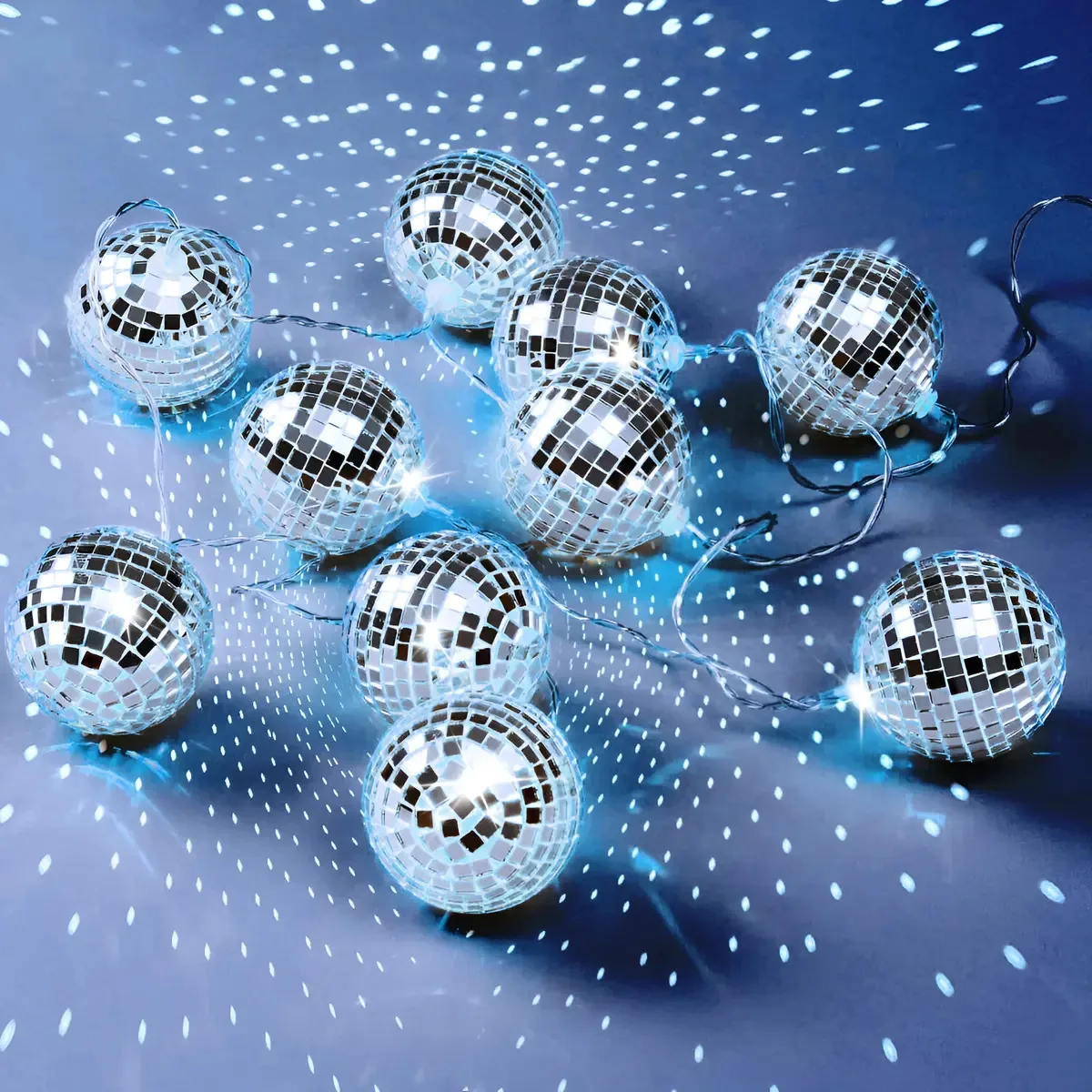 Youdepot Disco Ball Light String 10 luzes LED