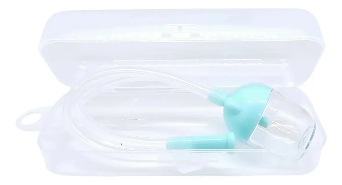 Aspirador nasal Sacamoco com mangueira de cor de água Loopi 8724