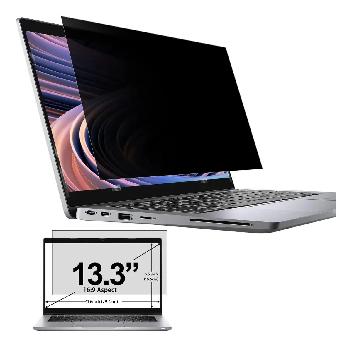 Tela de privacidade do laptop Iprokko