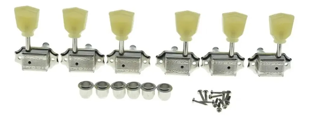 Sintonizadores vintage Wilkinson Nickel With Button Vintage 3x3 Deluxe