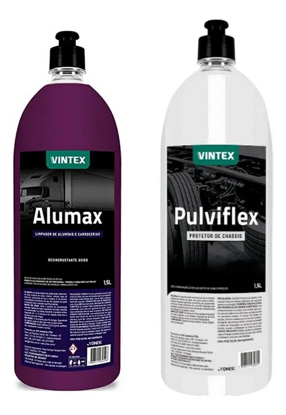 Kit de limpeza e proteção de chassi - Alumax - Pulviflex