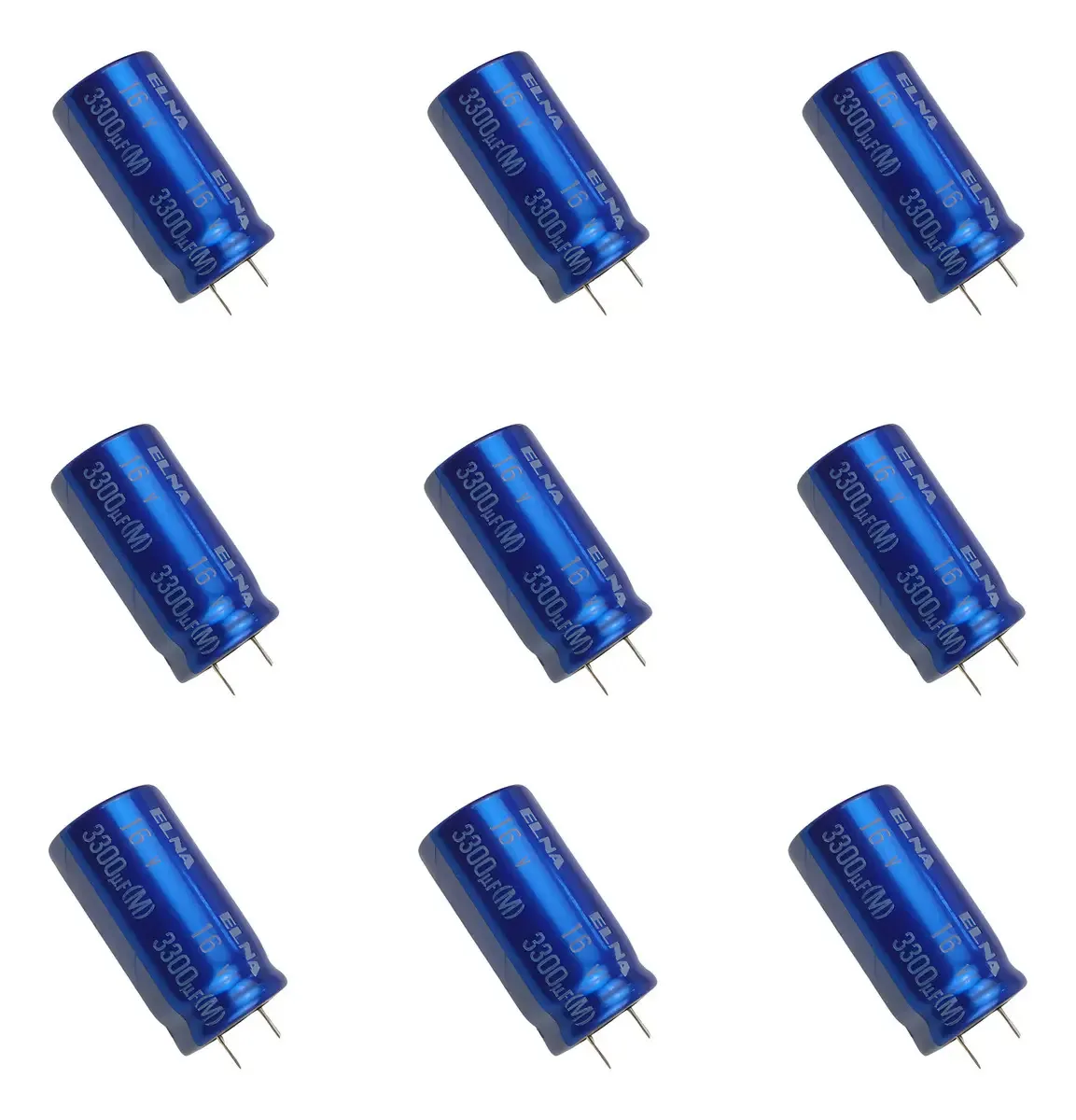 10x Capacitor Eletrolítico 3300uf/16v 105