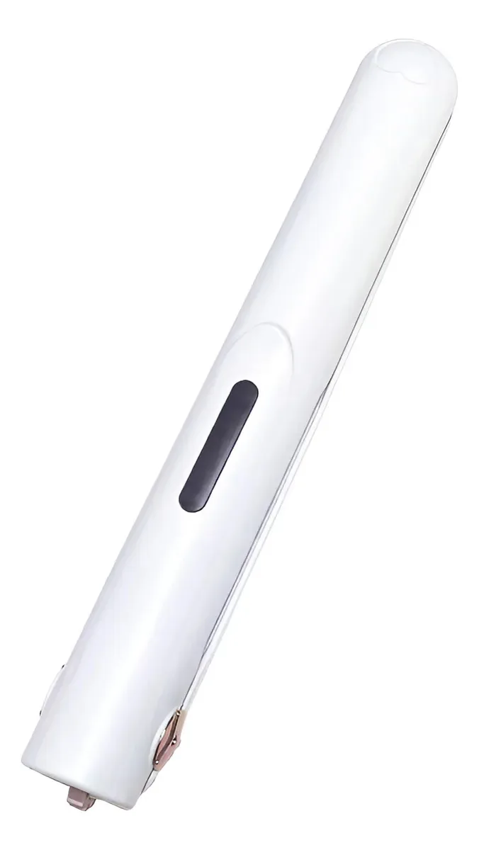 Alisador de cabelo portátil USB branco