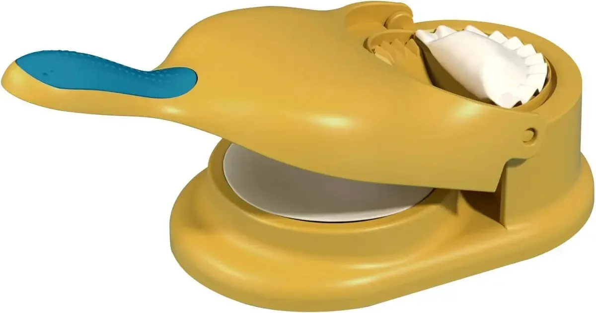 Máquina de fazer bolos Máquina de fazer bolos de cor amarela