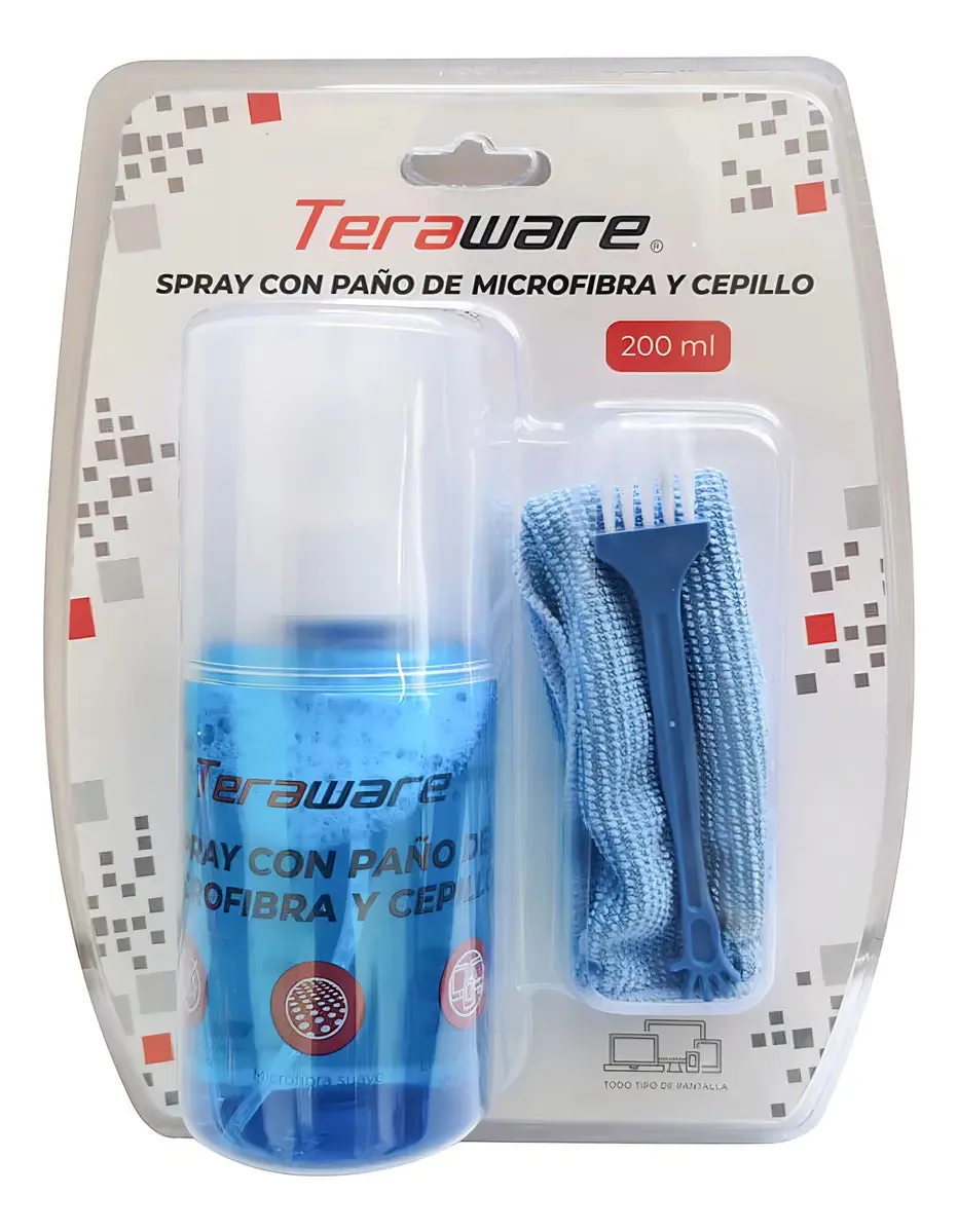 Escova líquida de limpeza de tela Teraware 200 ml +