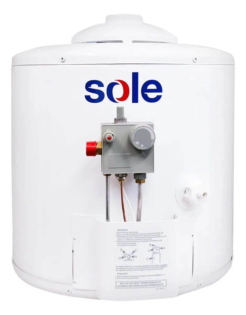 Aquecedor de água Sole Gn Tipo A 25l com cor branca ACC