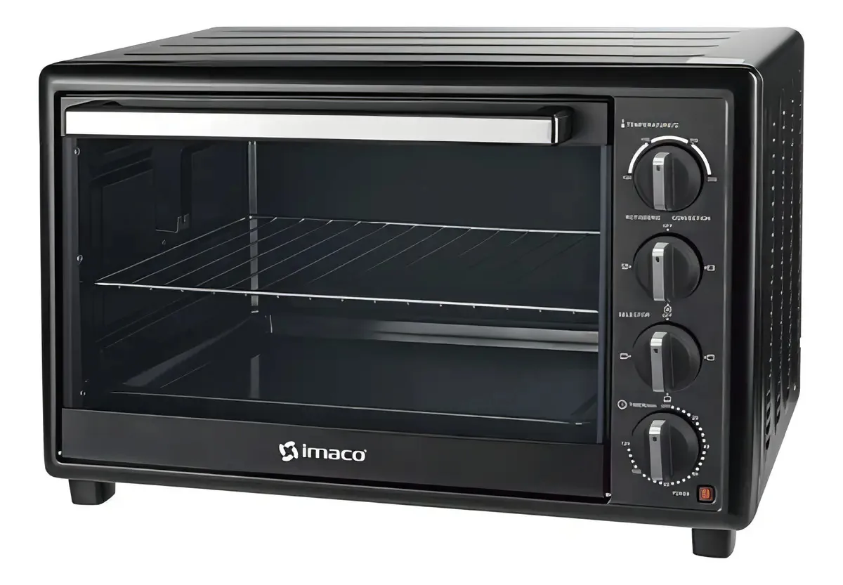 Horno Elétrico Rosticero Imaco Heb46r 46l Cor Preto