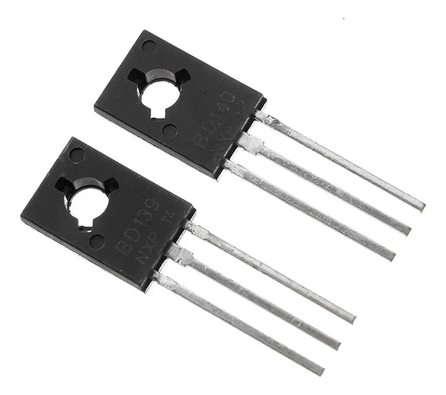 Bridgold 20 peças BD139npn BD140Pnp 10 peças Bd139 + 10 P