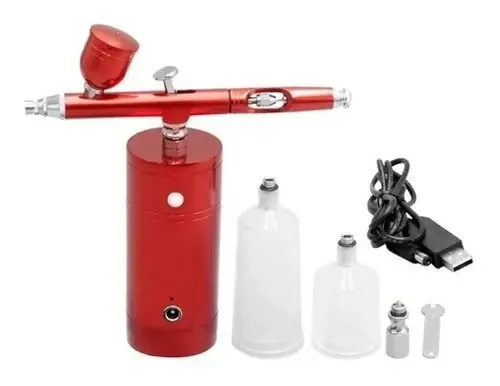 Aerógrafo Dupla Ação Bico 0.3mm Profissional D&z