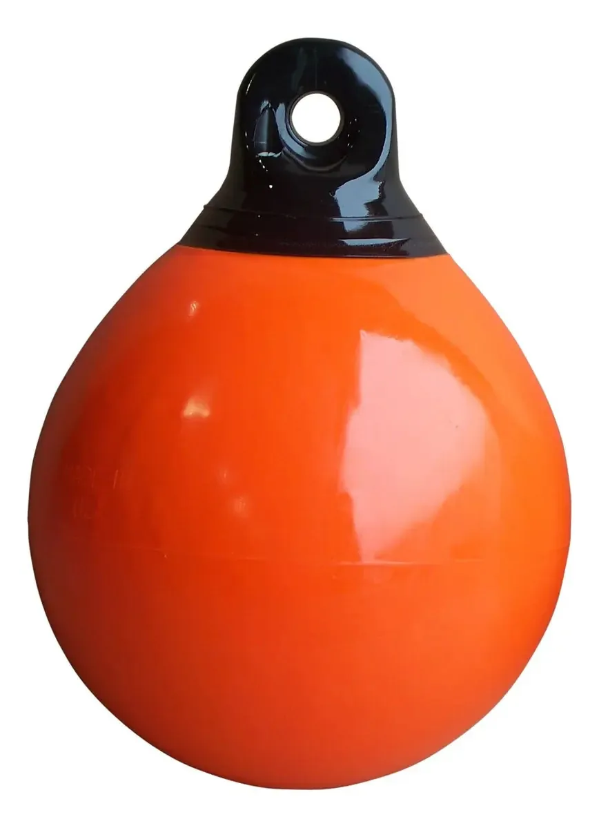Dock Edge + Bóia Comercial, Laranja, 15 Polegadas