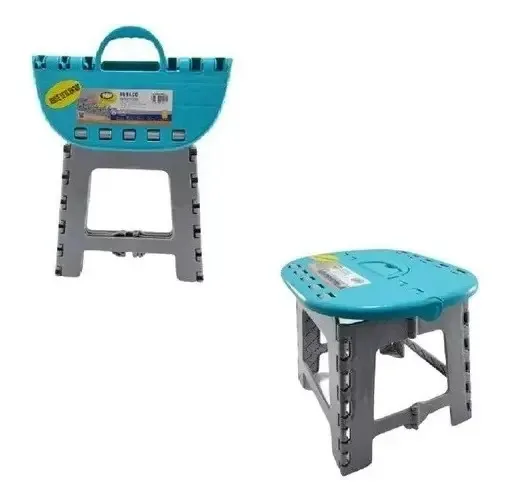 Cadeiras dobráveis Poltrona de acampamento portátil Md Color Celeste