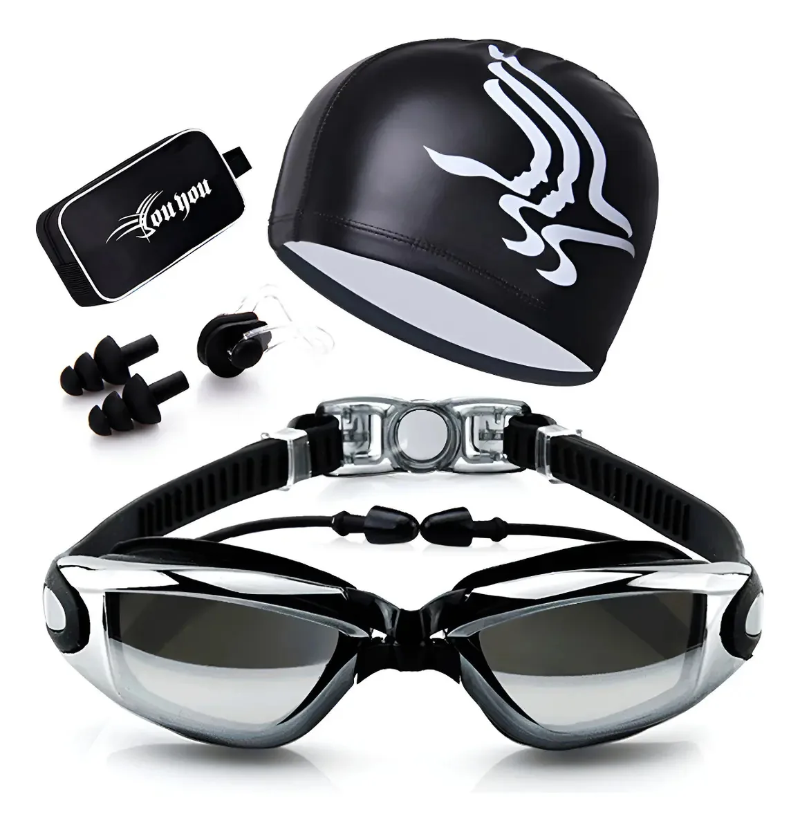 Óculos de natação pretos Hota Goggles