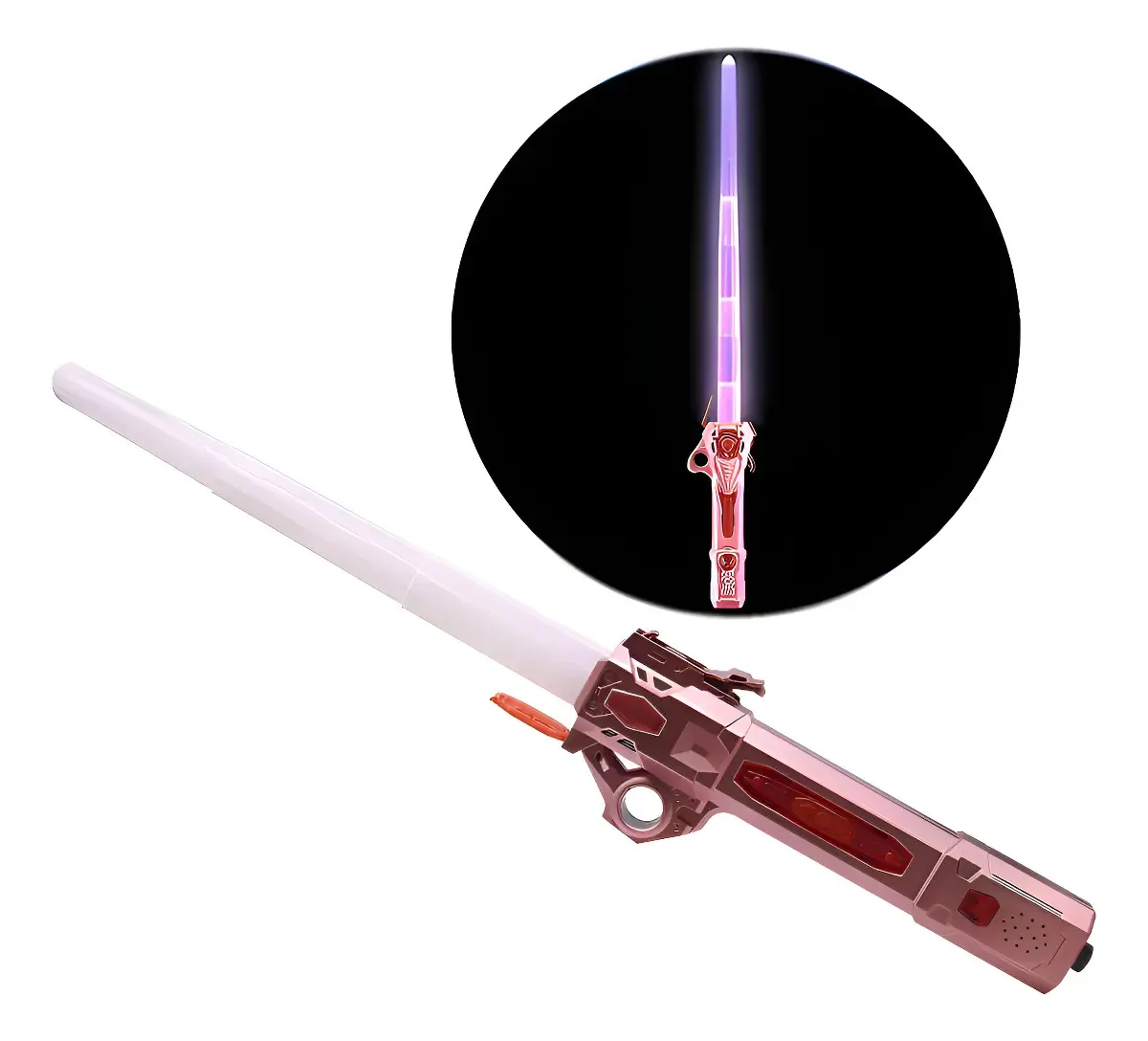 Espada retrátil Rgb Light Laser Sword Toys