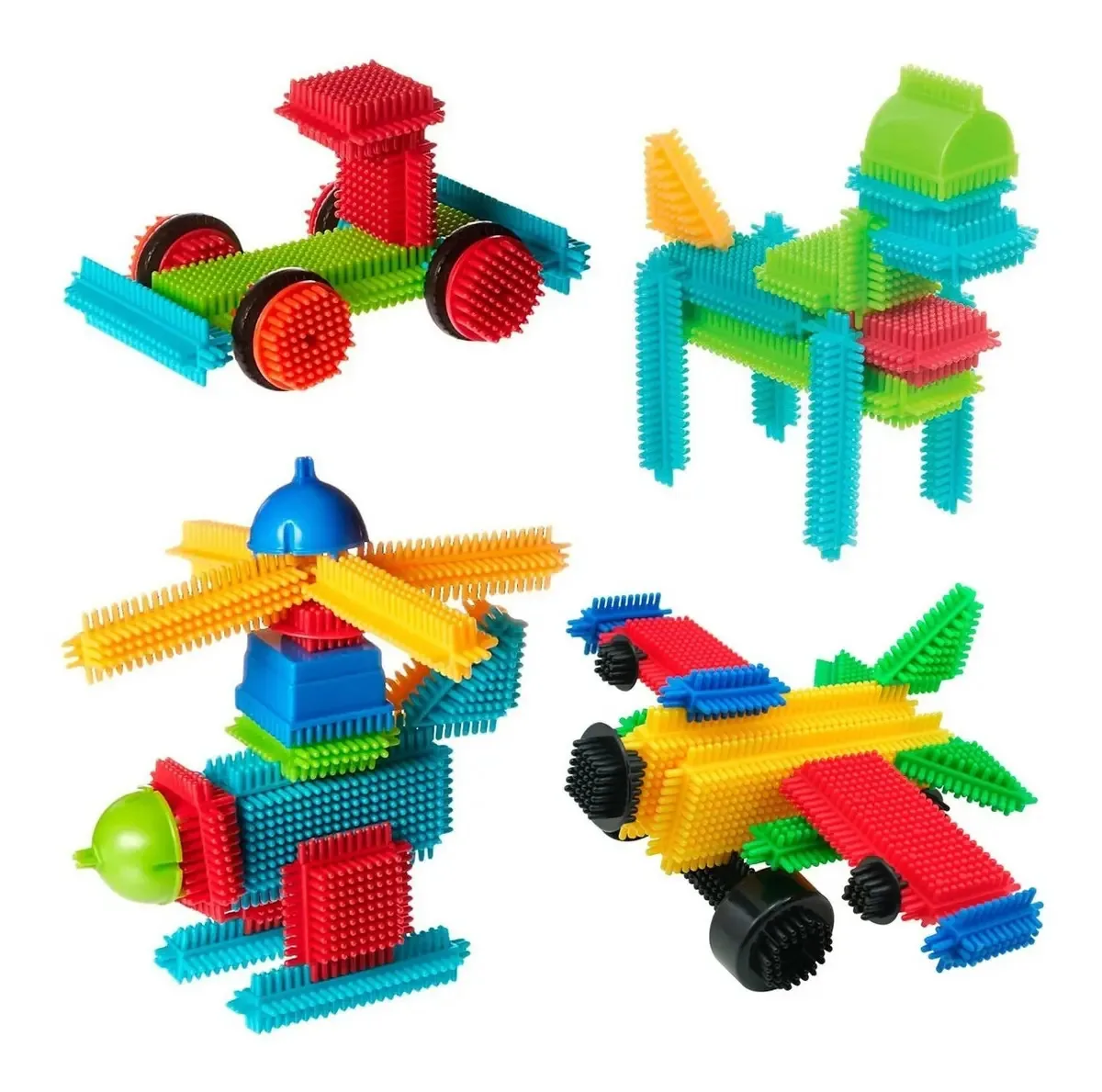 Blocos De Montar Comb Blocks Blocos De Pinos Com 46 Peças