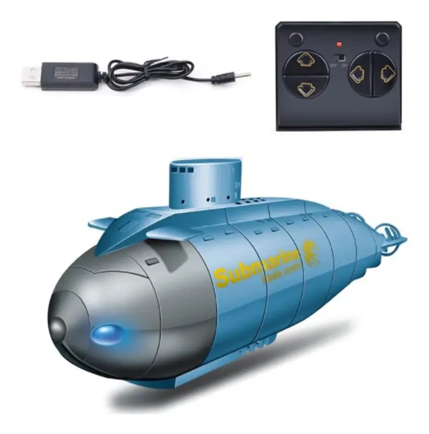 Barco elétrico com controle remoto sem fio, 6 canais