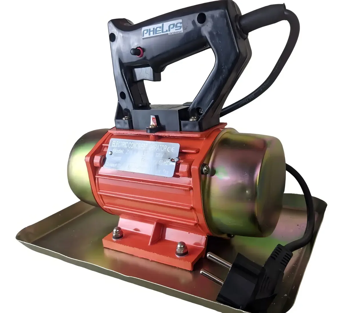 Régua Vibratória Desempenadeira Elétrica Concreto 250w 220v