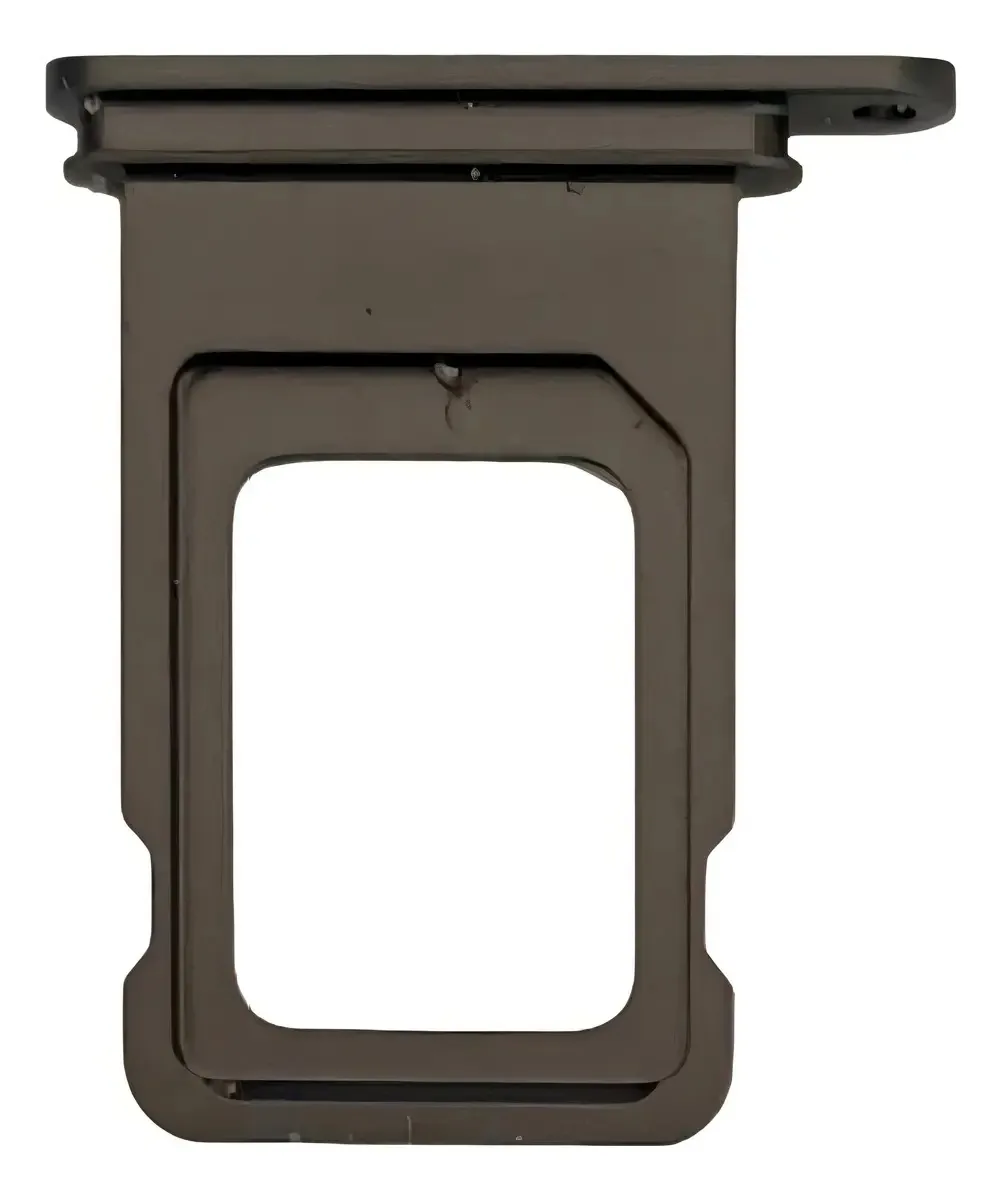 Bandeja Gaveta Chip Nano Sim Card Compatível iPhone 11 Cor Preto