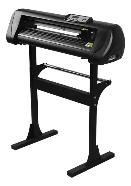 Plotter de corte semiautomático de 60 cm com lâminas e suporte Color Sublime