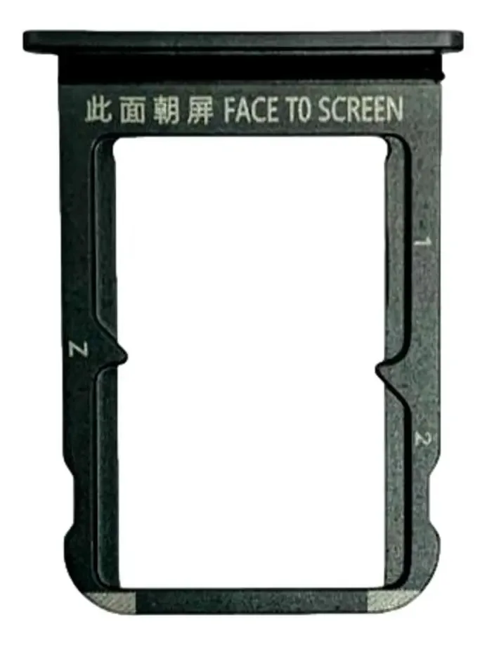 Bandeja Gaveta Chip Sim Card Compatível Xiaomi Mi 9 Cor Cinza
