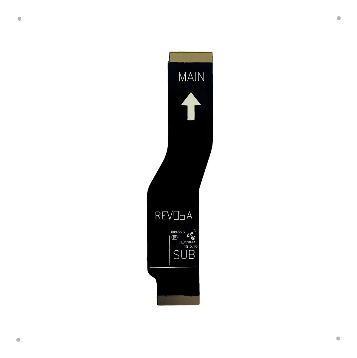 Flex Alimentação Placa Sub Compatível Galaxy Note 10 Plus