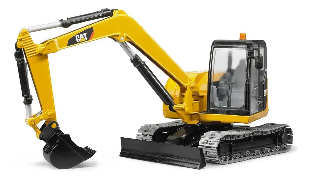 Brinquedos para veículos com miniescavadeira Bruder 02457 Cat