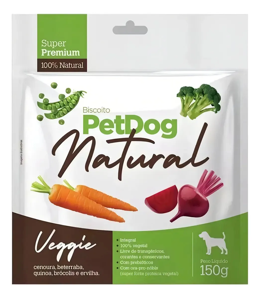 Biscoito Super Premium Natural - Veggie 150g
