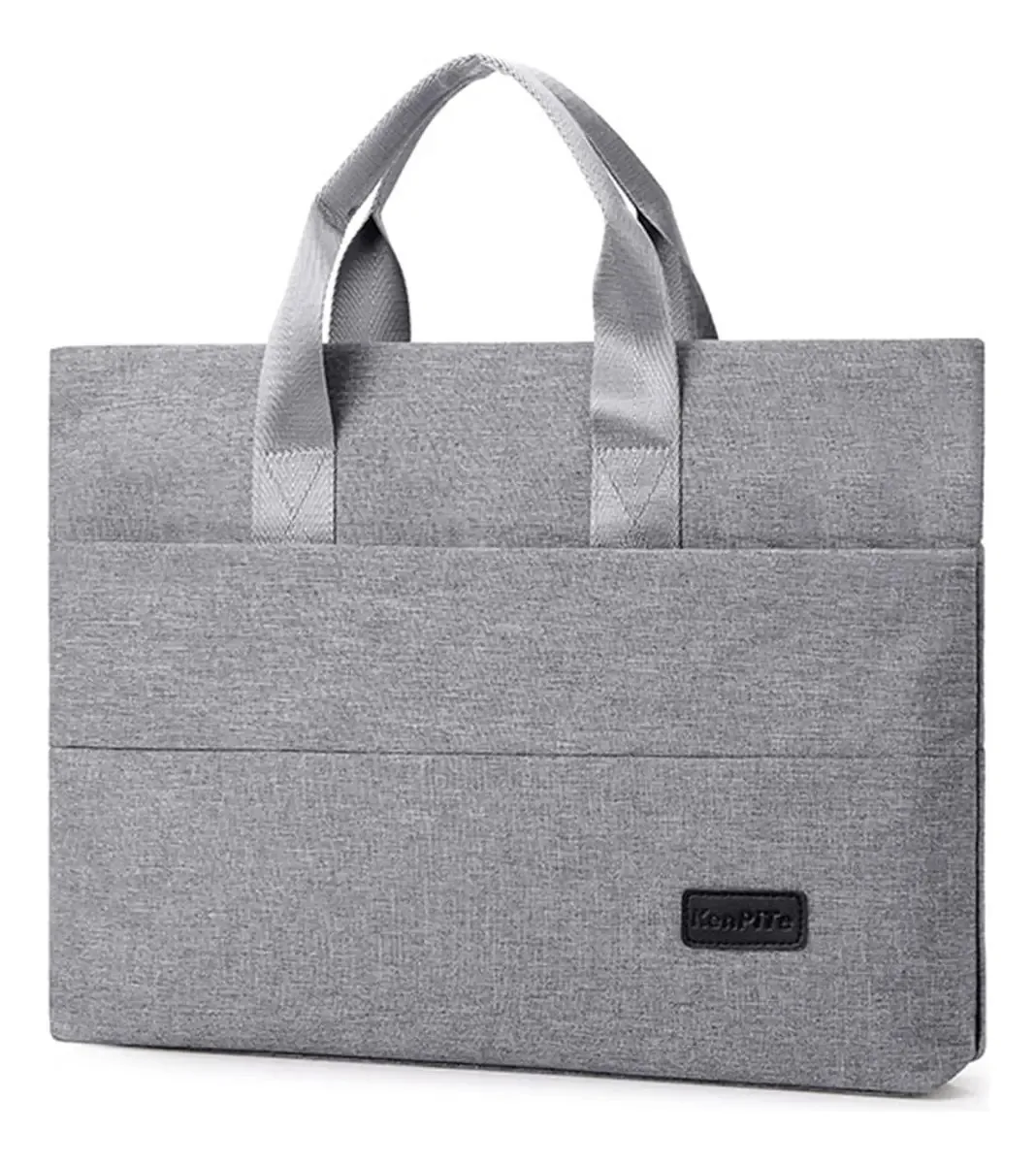 Oeipsmk - Maletas Para Notebook, Bolsa De Mensageiro De Nylon Para Notebook De 14 Polegadas, Cinza, Tamanho Único
