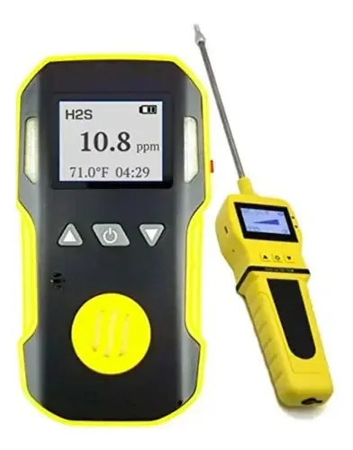 Detector de sulfeto de hidrogênio H2s, analisador de gás, sonda de bomba