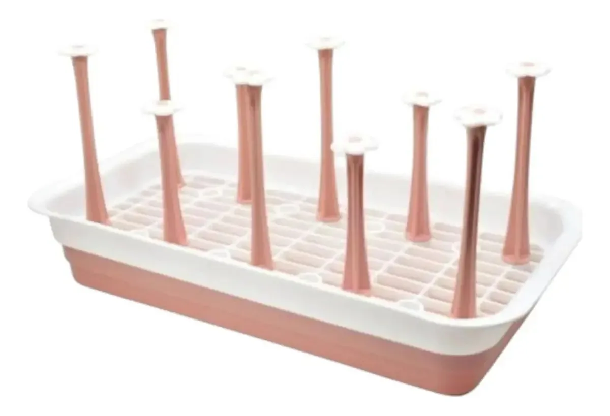 Escorredor de secar roupa Loza 40cm rosa