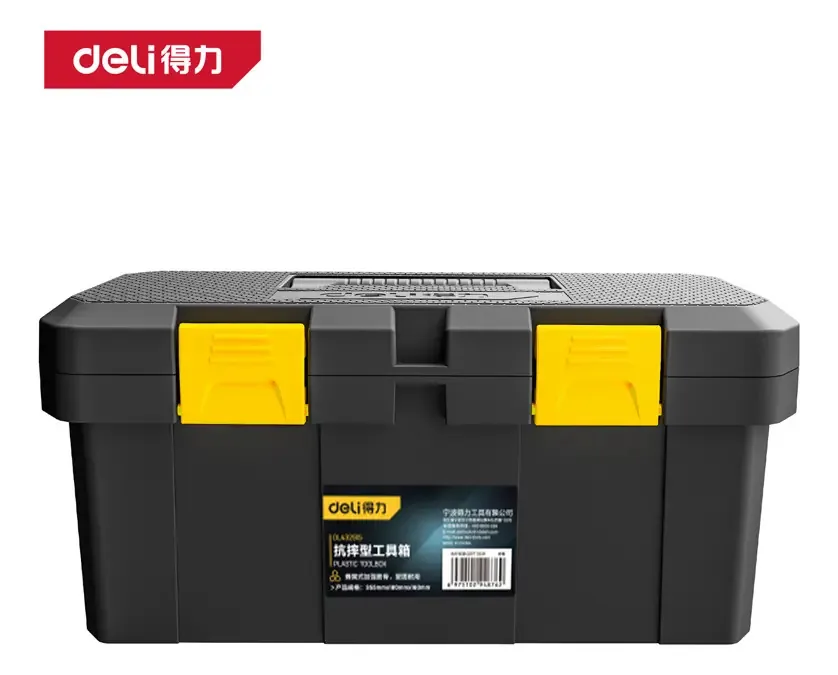 Caixa de ferramentas Deli Anti Fall Yellow 15