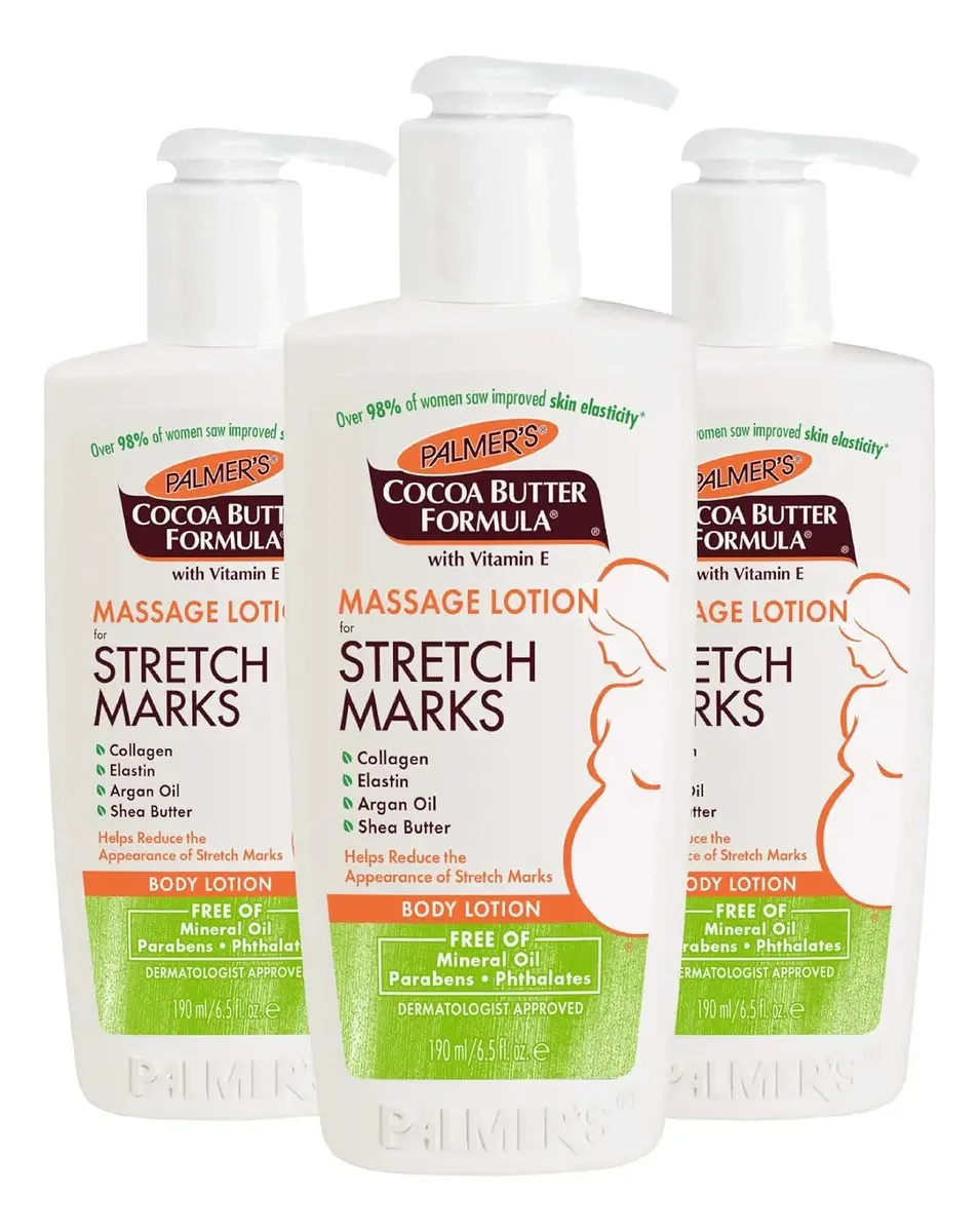 Palmers Estrias e Cuidado da Pele Gravidez 170 Ml X 3 Und