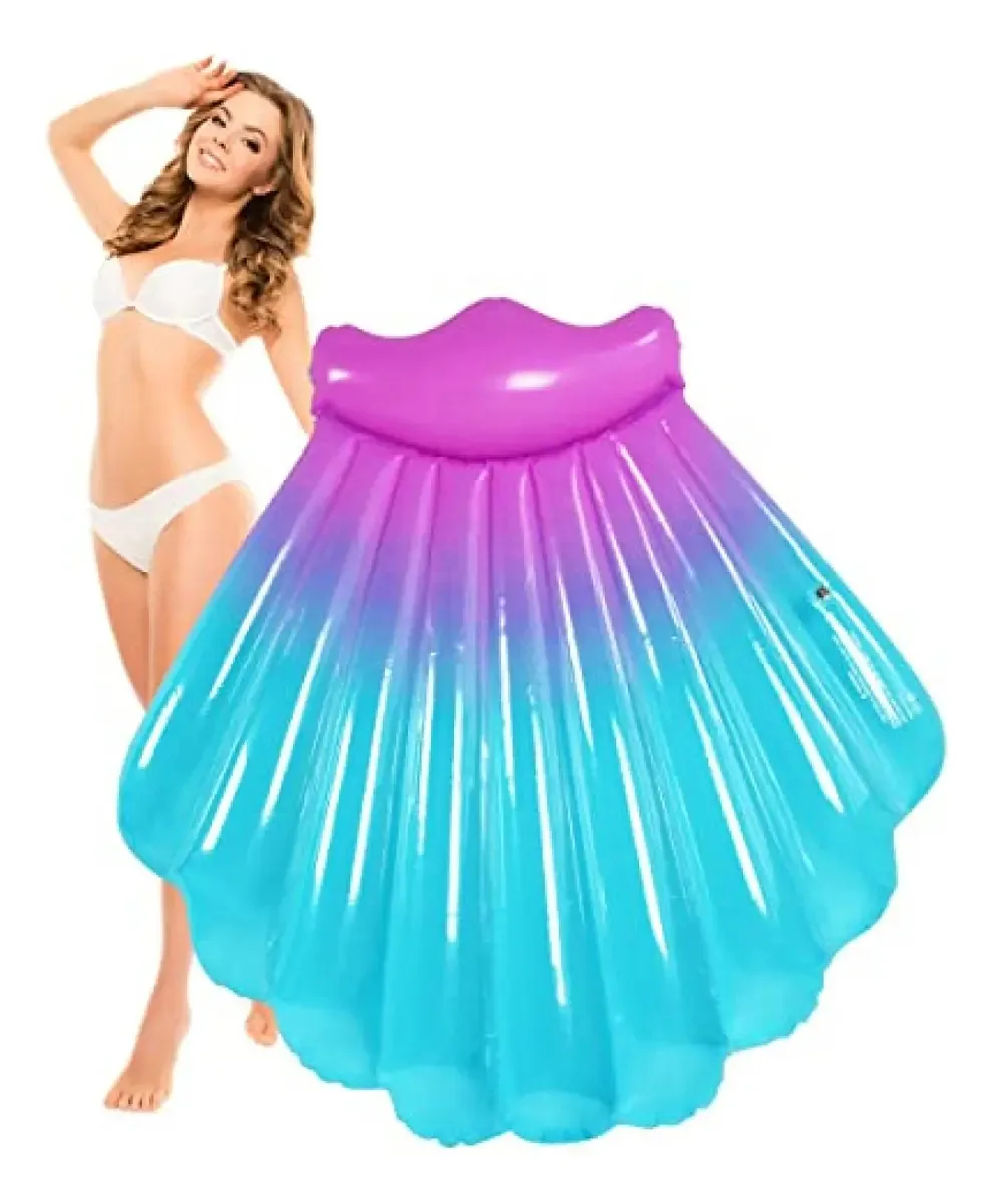 Flutuadores infláveis para crianças Conch Pool Float