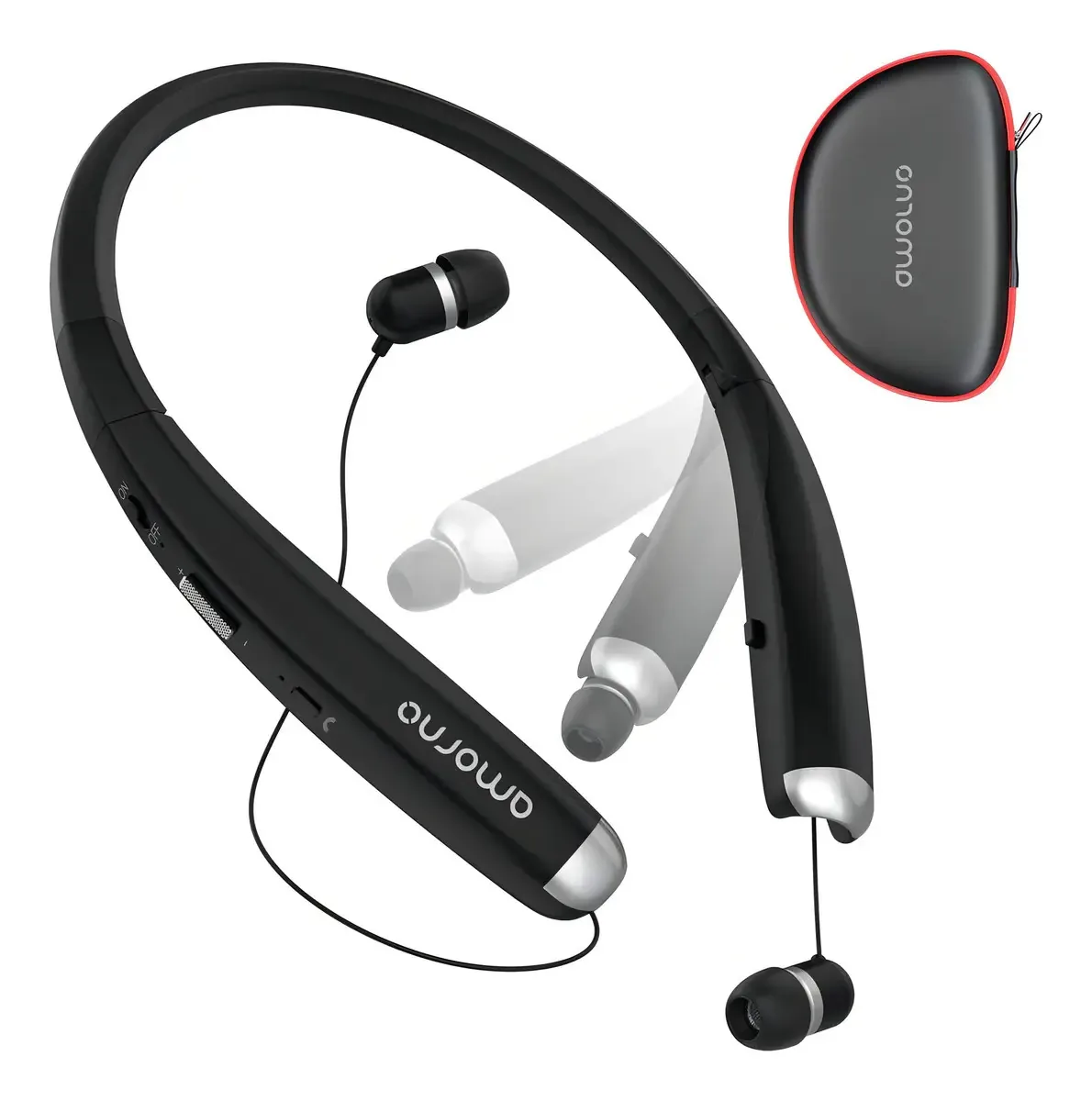 Fones de ouvido Bluetooth dobráveis Amorno, fones de ouvido esportivos