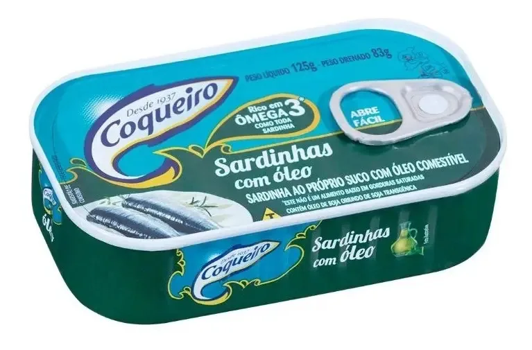 Sardinha Coqueiro 125g Oleo
