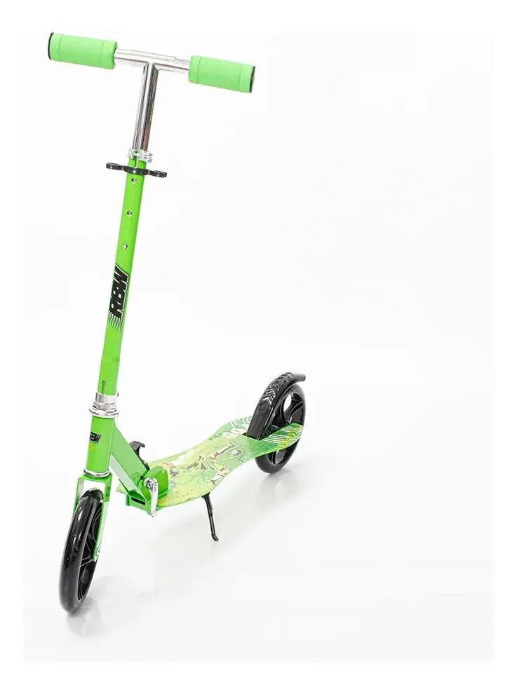 Skate dobrável Rainbow Speed cor verde
