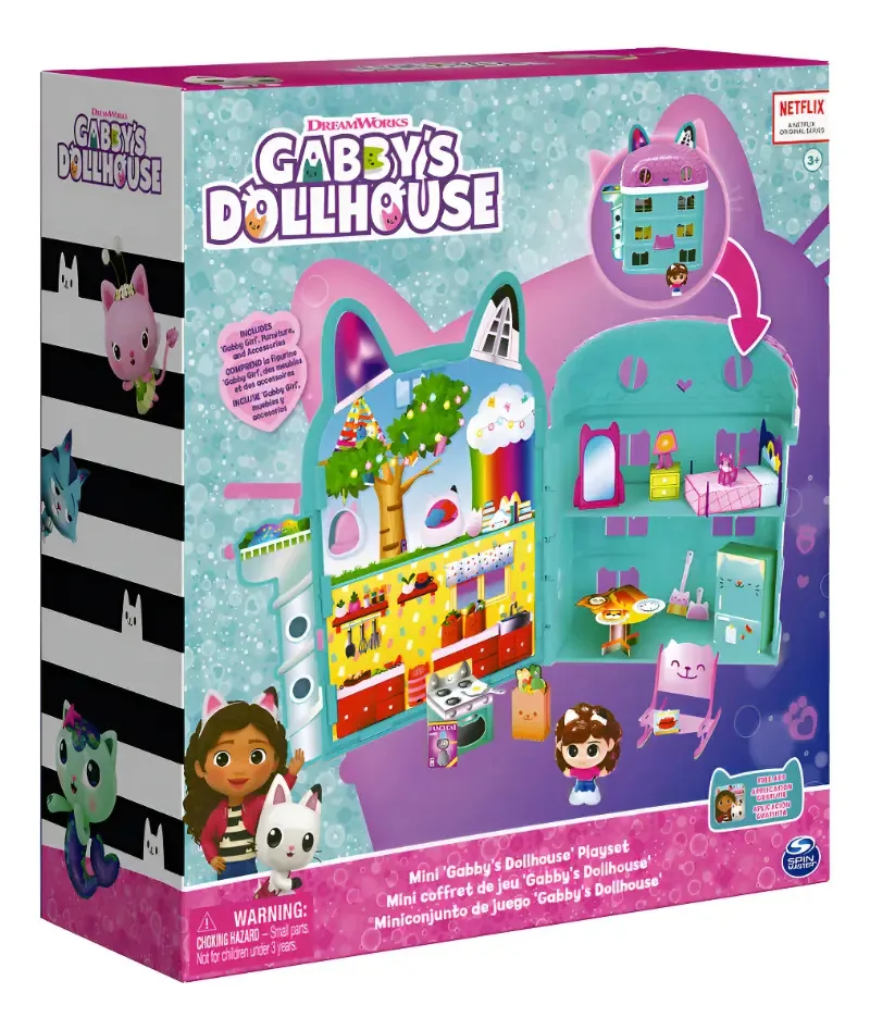 Playset para bonecas e bonecos Gabby's Dollhouse 6065502 Gabby multicor