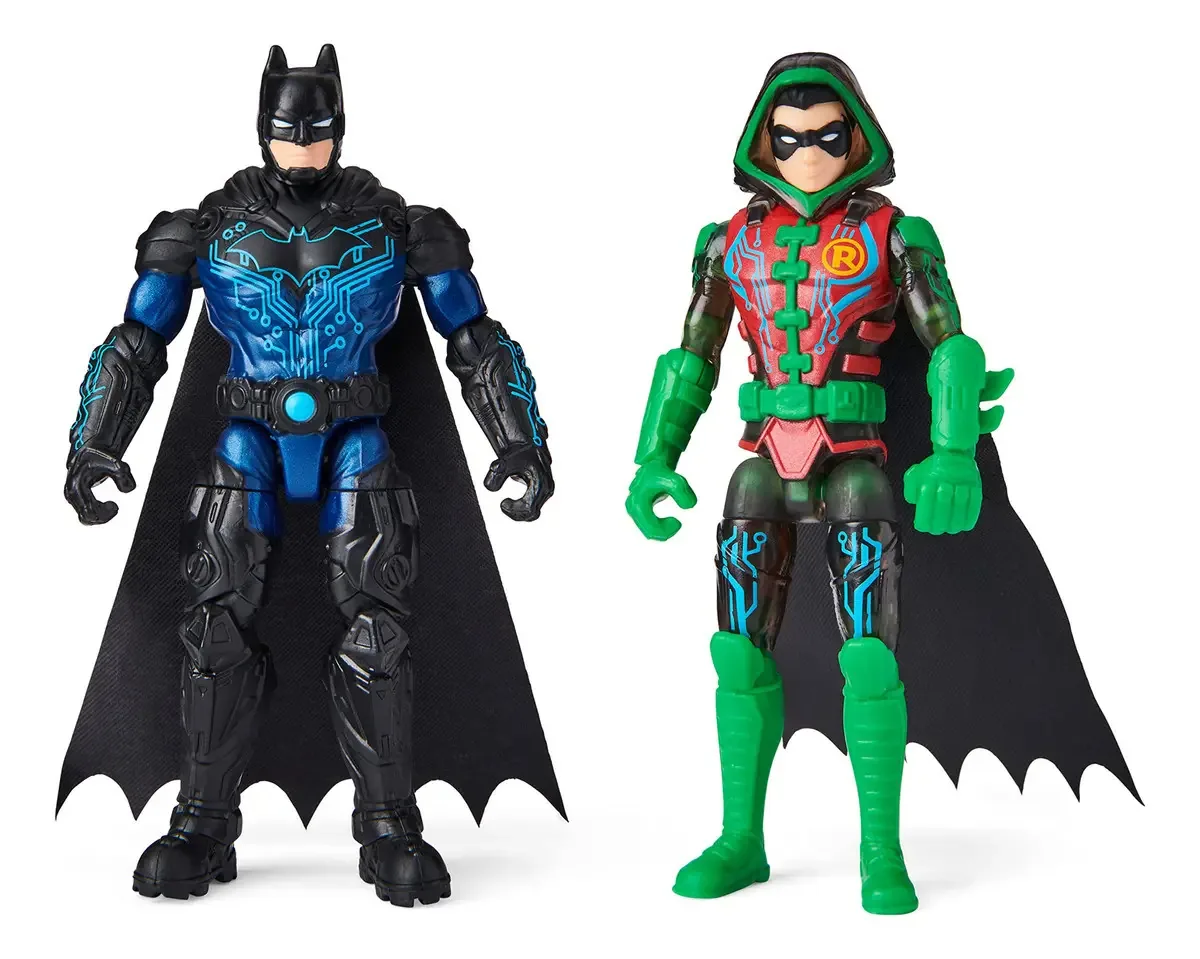 Dc Comics Batman - Figuras de ação de Batman e Robin de