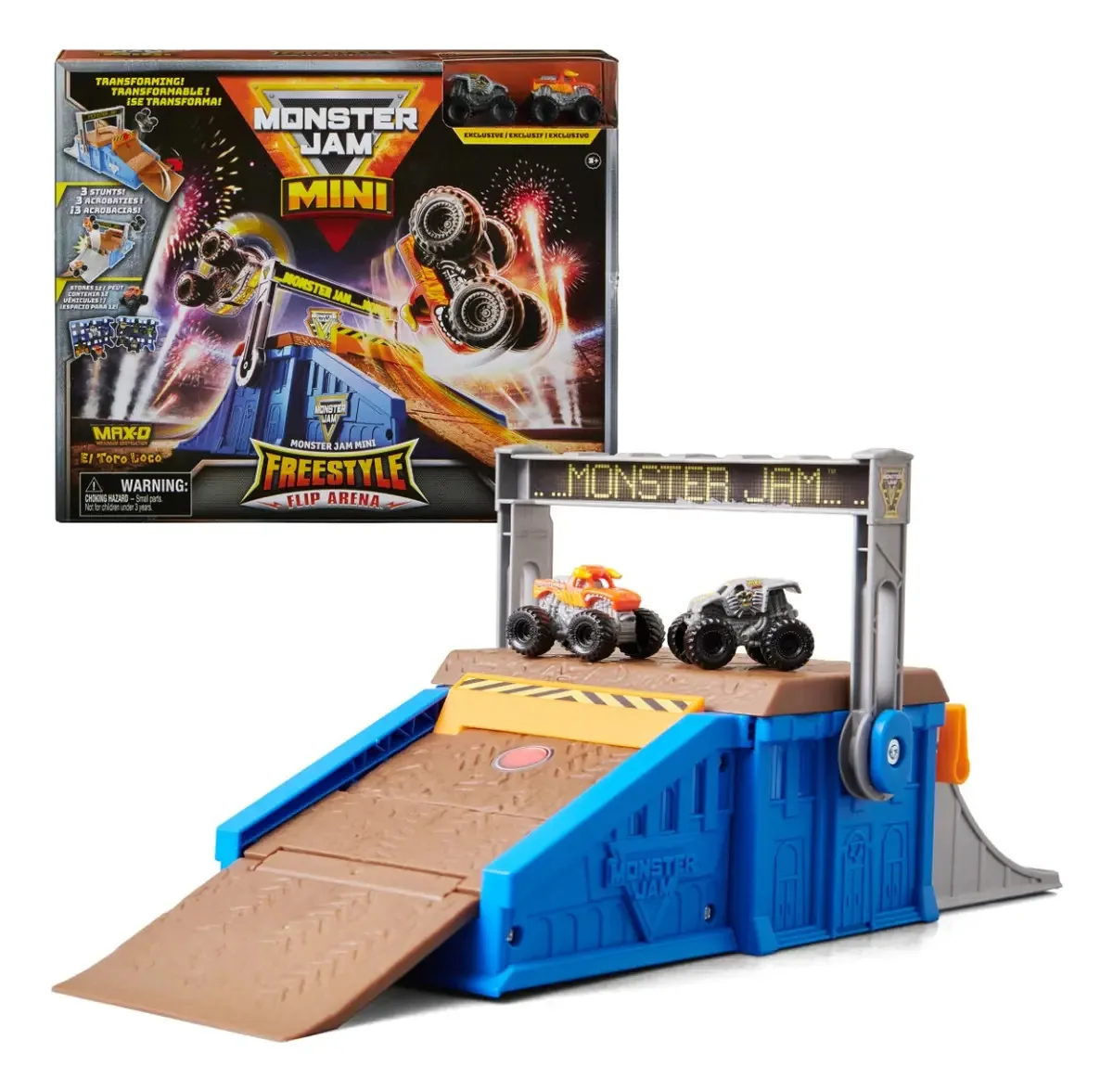 Monster Jam Freestyle Flip cor multicor -
