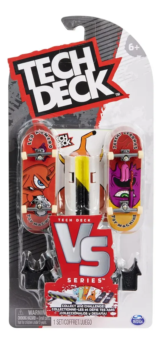 Pacote Tech Deck Versus 3, Toymachine