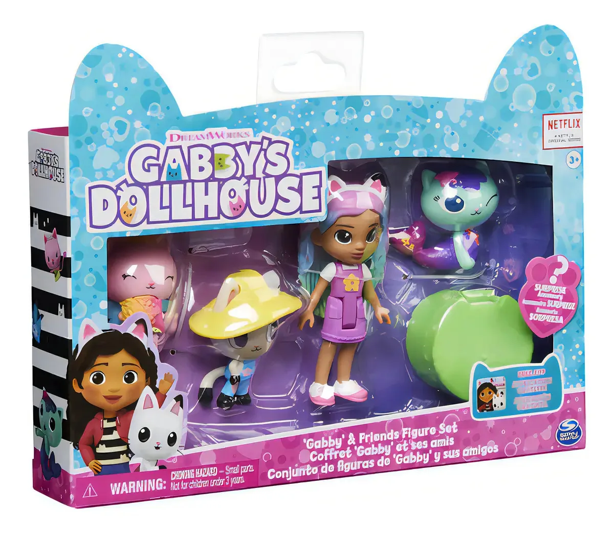 Gabby's Dollhouse, conjunto de bonecos Gabby para meninas