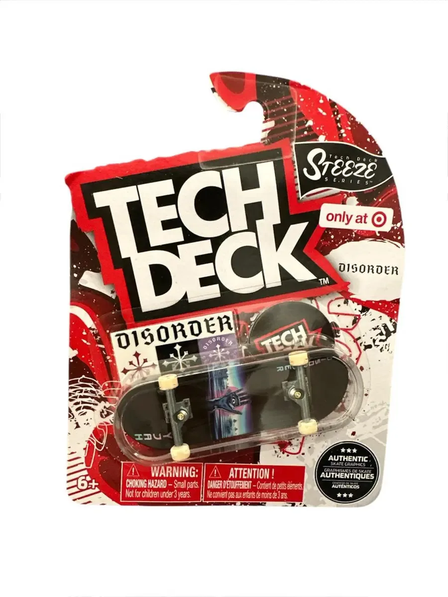 Patins de dedo Tech Deck Tech Decks - Tabuleiro de desordem de cores