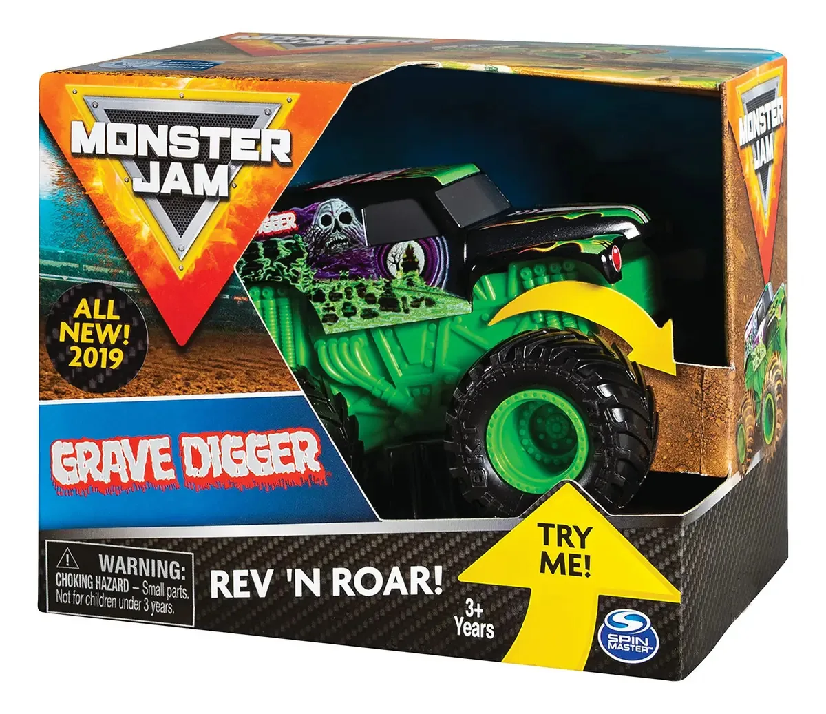 Monster Jam Veículos 1:43, Grave Digger
