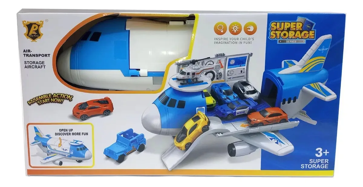 Avião cargueiro Ploppy 140113 com veículos